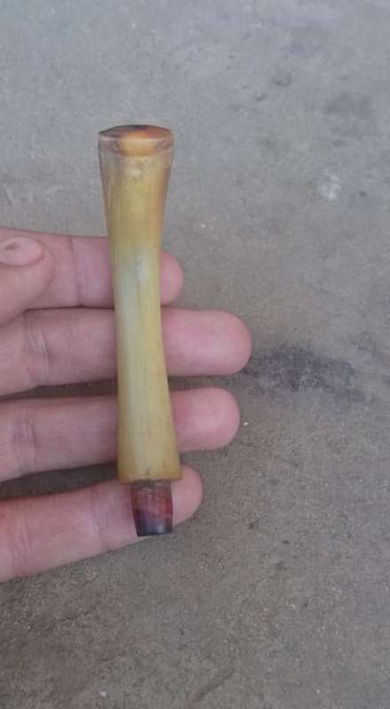 RARE FIND FOR THE PIPE COLLECTORS, BOER WAR PIPE MADE AS P.O.W.SADLY NOT SIGNED.