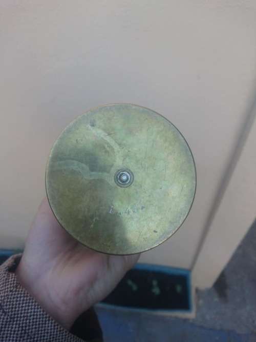 empty cannon shell,STAMPED Hi L 45