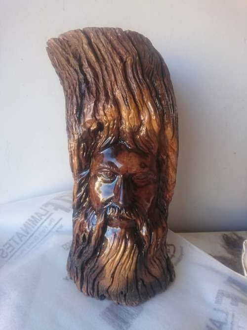 WOW!!! DR RON VAN ZYL - INDIGENOUS HARDWOOD CARVING (Prophet) - AWESOME INVESTMENT ART!!!!