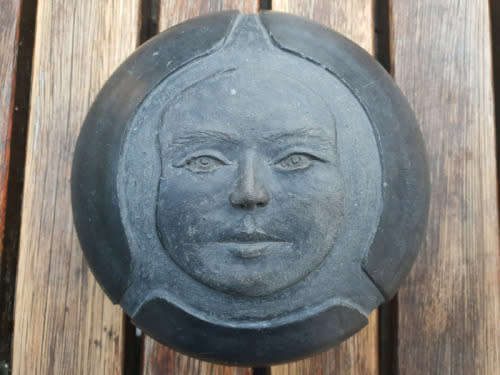 Unusual black pottery