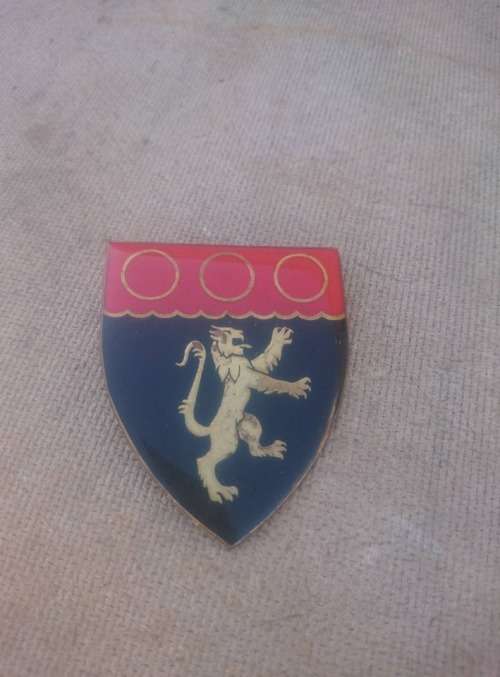 Cape Field Artillery Shoulder Flash with 1 pin