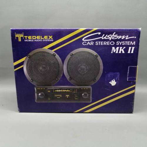 Original New Old Stock Boxed Tedelex Custom Car Stereo System!!!