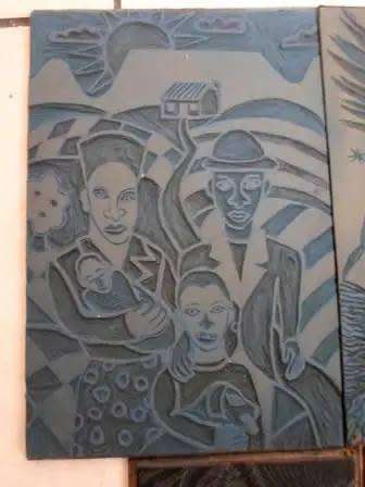 AMAZING FIND!!! 6 X RICHARD RHODE LINOCUT PRINTING BLOCKS