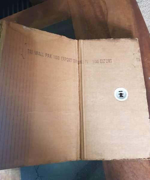 Amazing Vintage Tank Episcope. Marked
