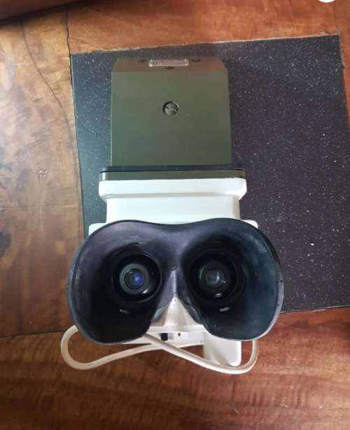 Amazing Vintage Tank Episcope. Marked