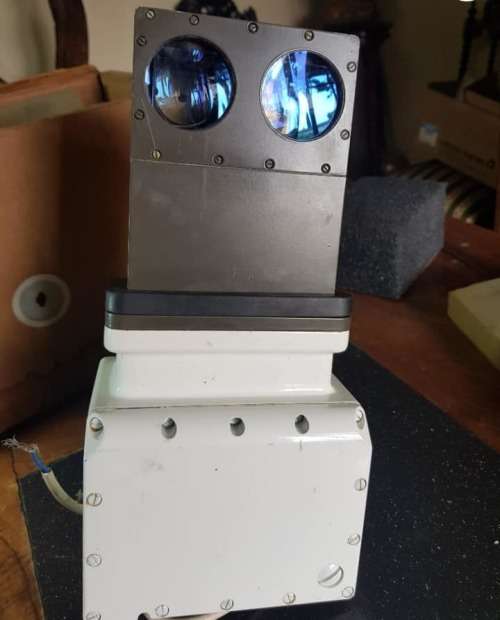 Amazing Vintage Tank Episcope. Marked