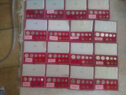 Great deal 16 Proof sets in one bid NO GOLD COINS