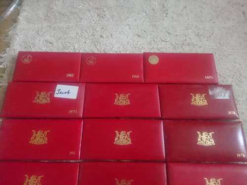 Great deal 16 Proof sets in one bid NO GOLD COINS