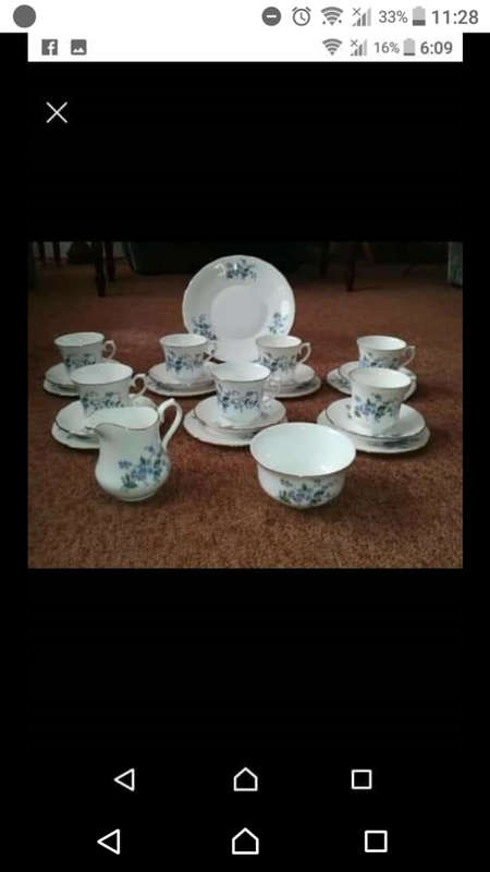 Lovely queen Anne set bid per lot Have 2 of the same sets available Perfect condition