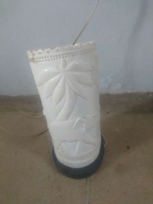 Stunning Old carved Lamp