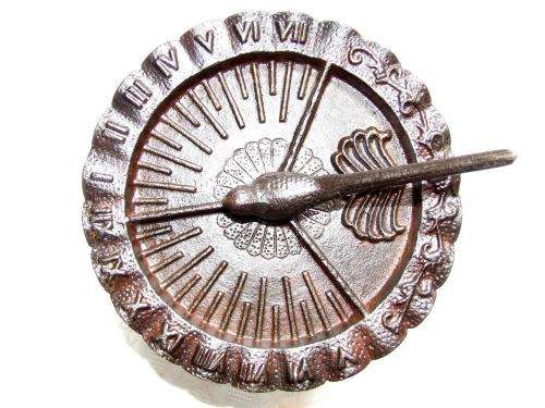 Cast Iron Garden Sun Dial