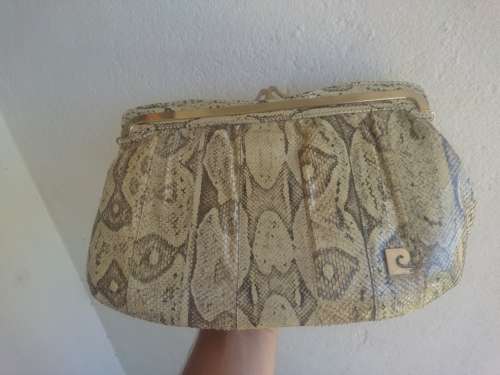 Vintage Pierre Cardin Genuine Snake Skin Hand Bag!!!