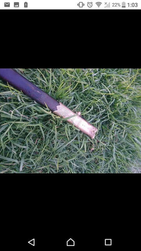 Awesome navy military sword.fair condition