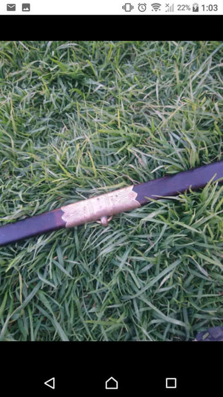 Awesome navy military sword.fair condition