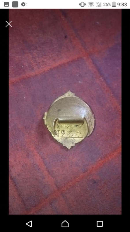 Railway Union badges South Africa