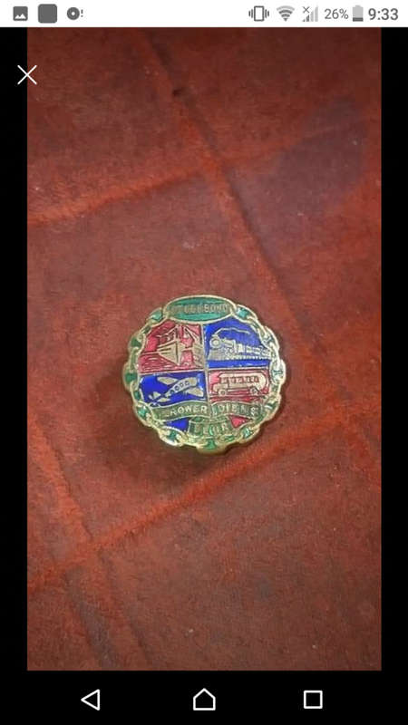 Railway Union badges South Africa