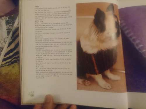 knitting dog coats book