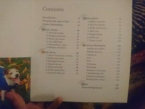 knitting dog coats book
