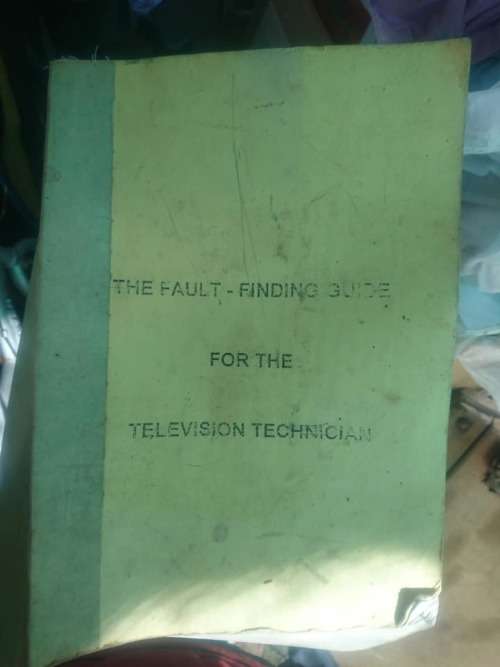 the fault finding guide for the television technician book