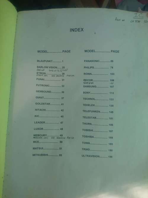 the fault finding guide for the television technician book