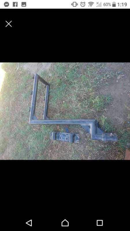HOME MADE BICYCLE CARRIER WAY STRONGER THAN THE TYPE SOLD IN SHOPS.SELF COLLECT
