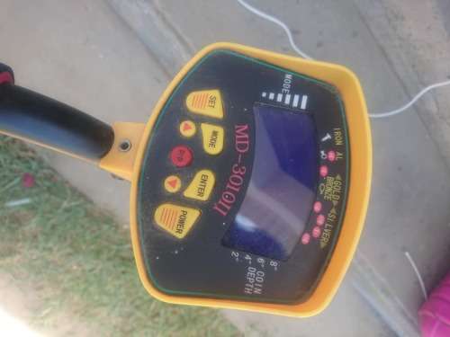 working metal detector,self collect