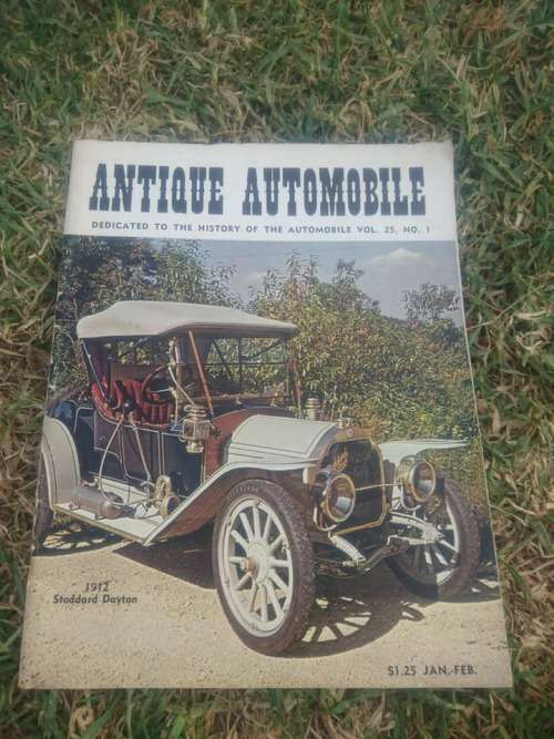 ANTIQUE AUTOMOBILE BOOK