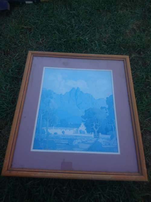FRAMED PIERNEEF PRINT
