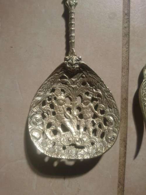old spoon and fork set