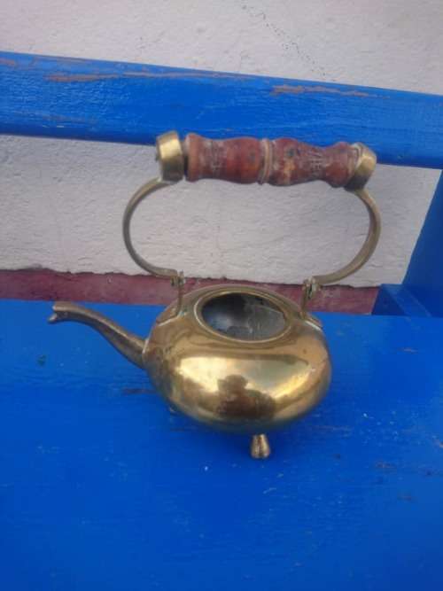 cute small brass kettle
