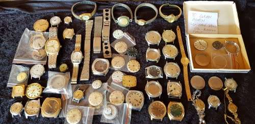 VINTAGE TIMEX PARTS LOT- HIGHEST BID TAKES ALL