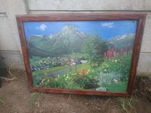 large framed puzzle,collect in Robertson,