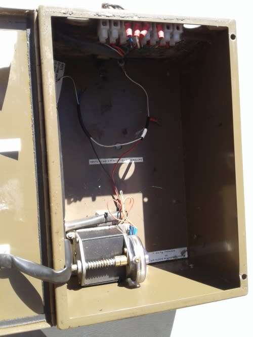 SADF BUSH WAR FIELD TELEPHONE.GREAT COND.