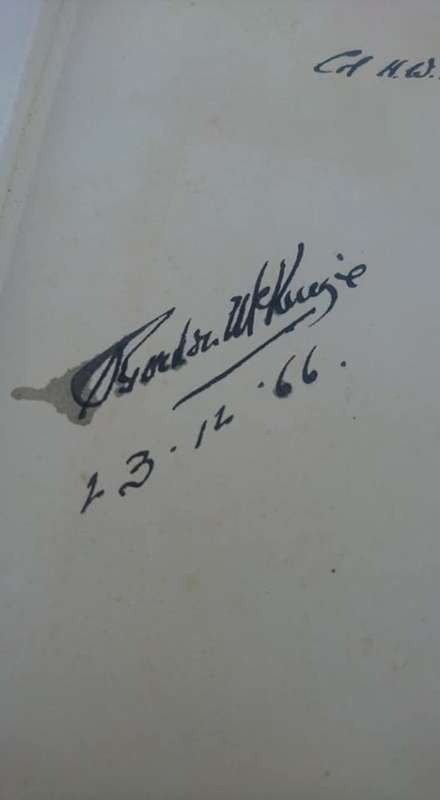 VERY SCARCE AFRICANA ` DELAYED ACTION ` SIGNED BY COL.A.G.McKENZIE-