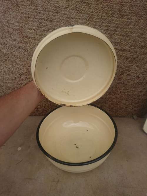 Old enamelware