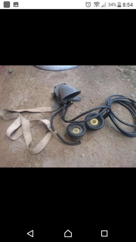 Rare find A Sound powered telephone unit. common use on naval ships