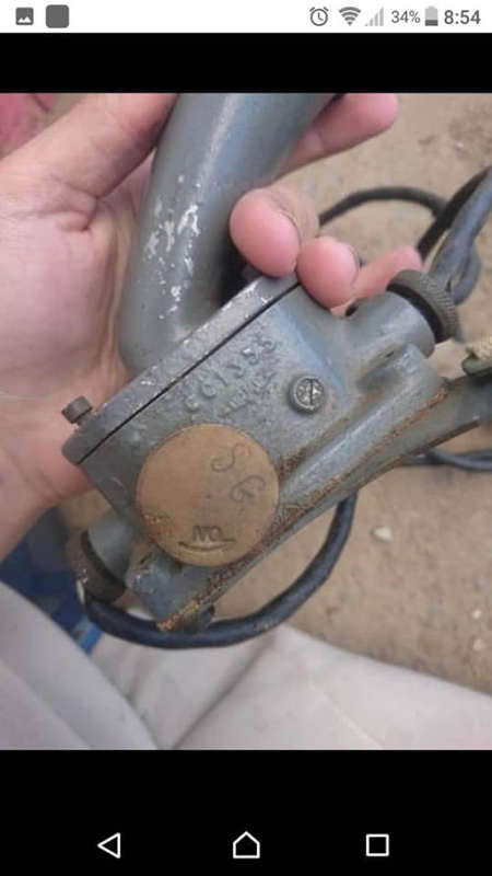 Rare find A Sound powered telephone unit. common use on naval ships