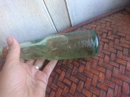 Very rare find.unopend Antique bottle Wordon&pegram