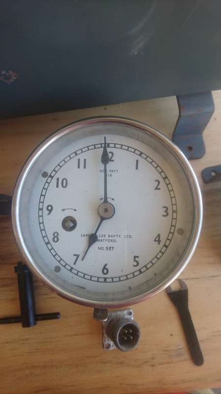 Rare find Admiralty Samuel Lee Bapty Clock in box only 3000 made