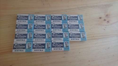 RARE OLD NEW STOCK GILLETTE PACKETS OF BLADES - BID PER PACKET -
