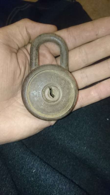 Antique lock,sadly no key