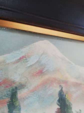 Original vintage oil on board by W Sichter size 48cm x 35cm!!!!!!