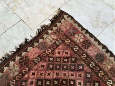 TIGHT-KNOT HAND-WOVEN KELIM RUG!! 1800mm - 1400mm
