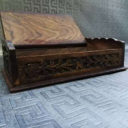 Beautiful Highly detailed wooden hand carved box!!!!!