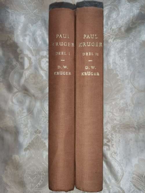 Paul Kruger deel I en II deur DW Kruger 1961 (stel)