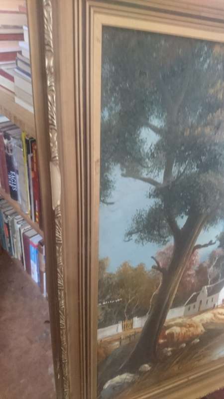 Lovely P.Wise framed oil on board,signed bottom right  A LISTED ARTIST 49cm x 59cm