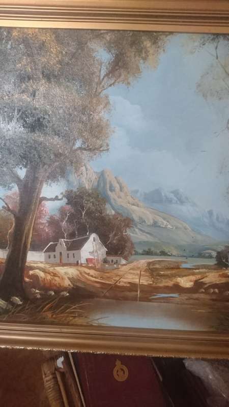 Lovely P.Wise framed oil on board,signed bottom right  A LISTED ARTIST 49cm x 59cm