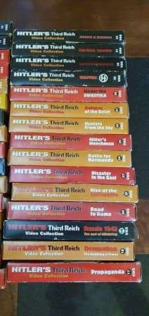 Collection of Hitlers Third Reich Vhs Tapes
