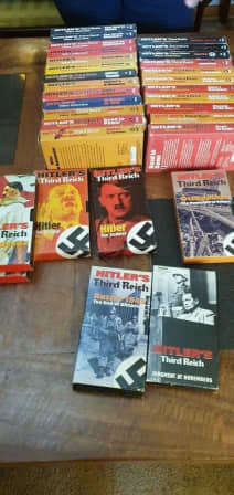 Collection of Hitlers Third Reich Vhs Tapes