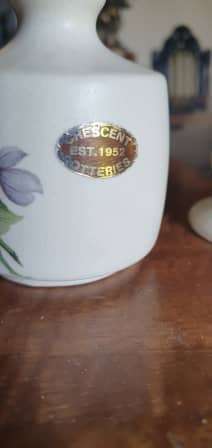 One Stunning Crescent Ware Vase + an Extra